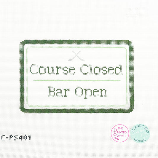 Course Closed, Bar Open - Golf