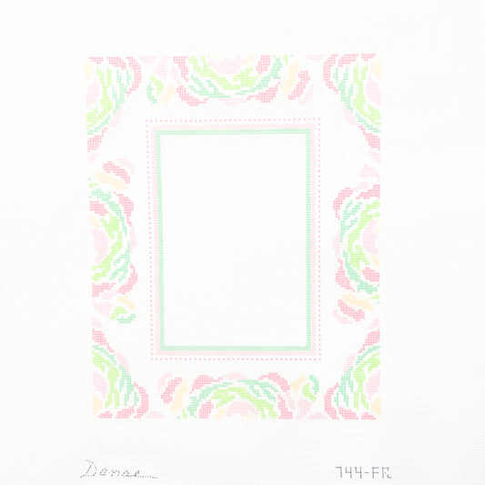 Pink Pastel Floral Frame