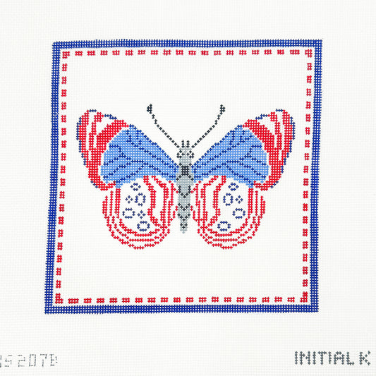 Patriotic Large Butterfly