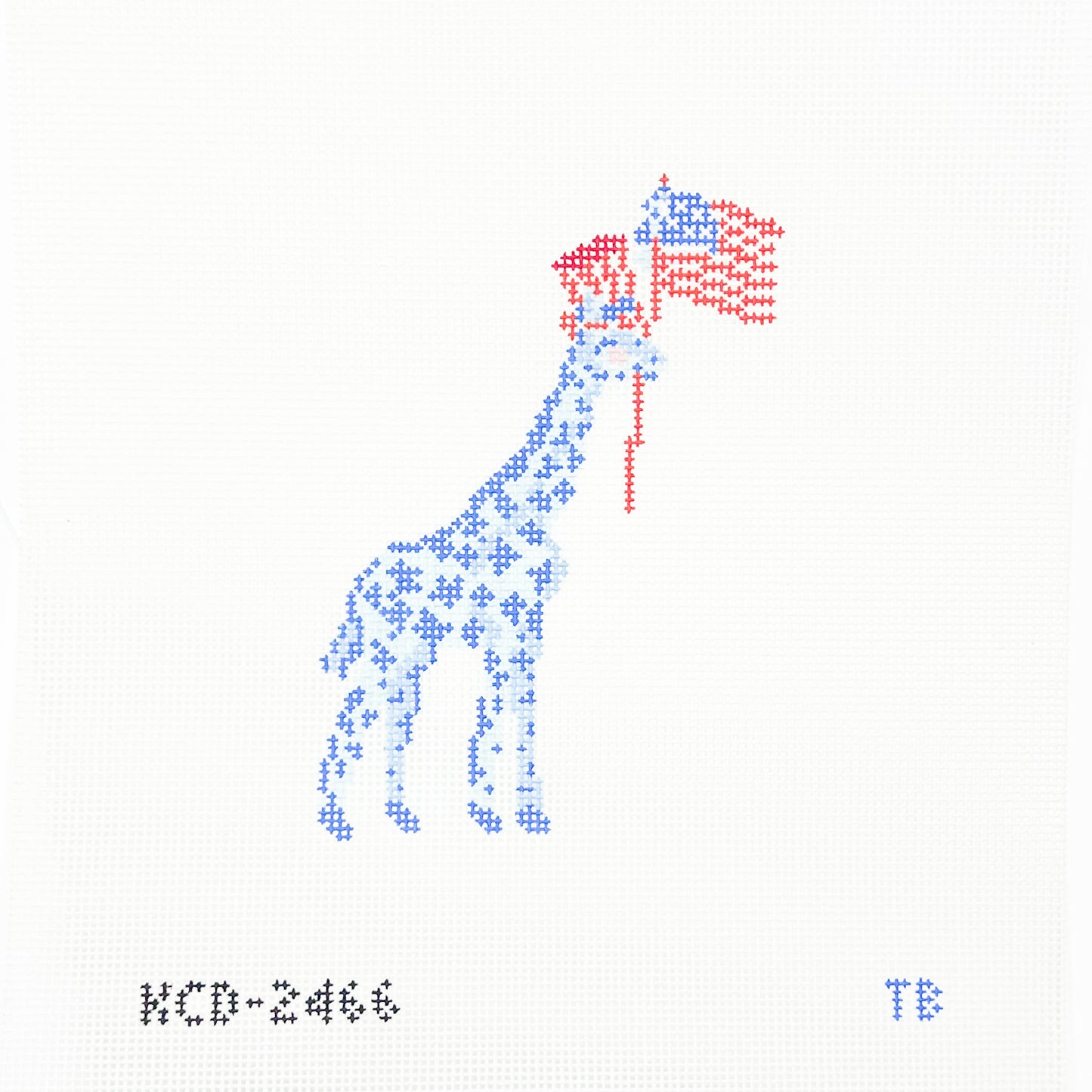 Patriotic Giraffe