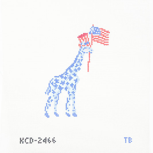 Patriotic Giraffe