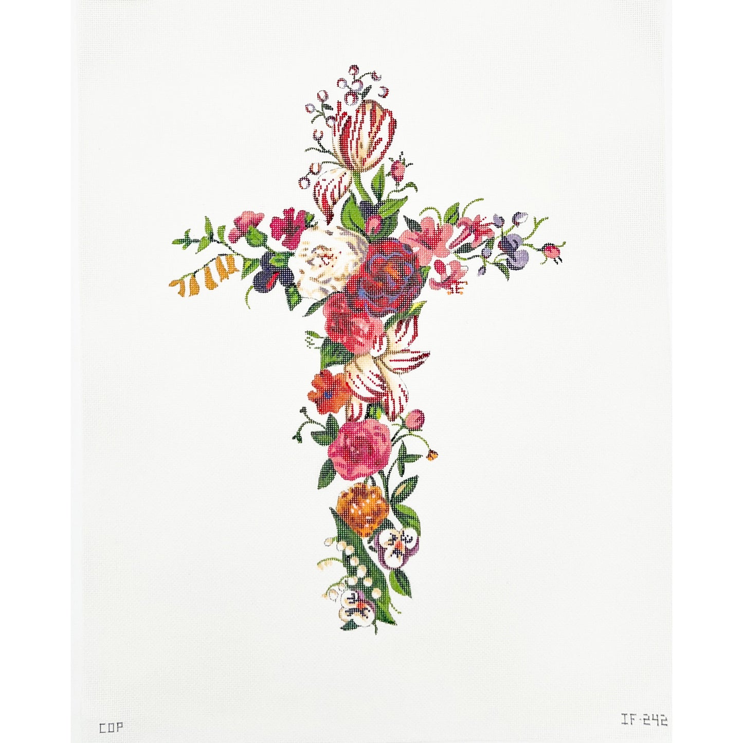 Floral Cross