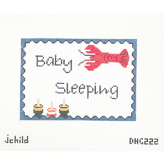 Buoys + Lobster "Baby Sleeping" Sign