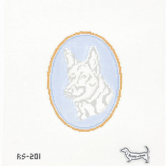 German Shepherd Cameo