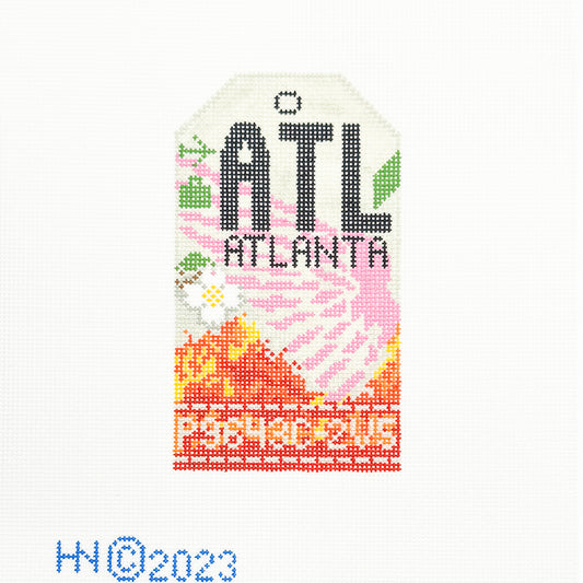 ATL Atlanta Travel Tag
