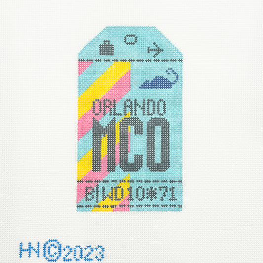 Orlando MCO Travel Tag