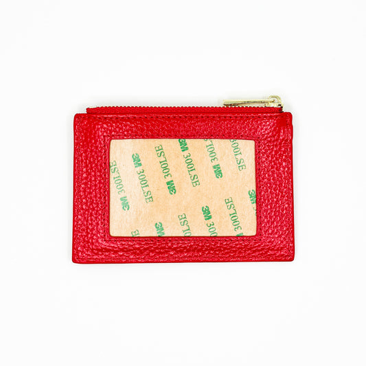 Everyday Leather Wallet - Red