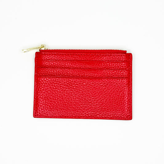 Everyday Leather Wallet - Red