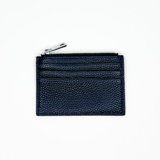 Everyday Leather Wallet - Navy