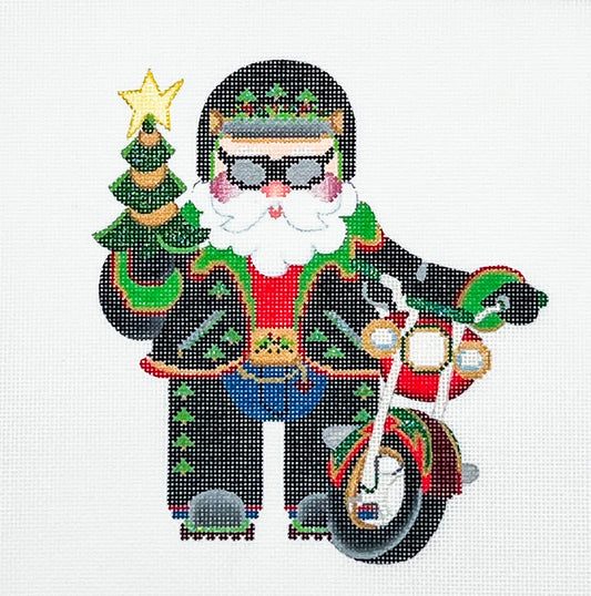 Motorbike Squatty Santa
