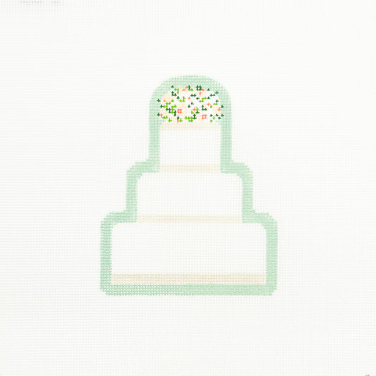 Wedding Cake (Mint Background)