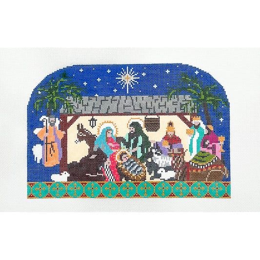 Christ is Christmas Nativity - 13 mesh