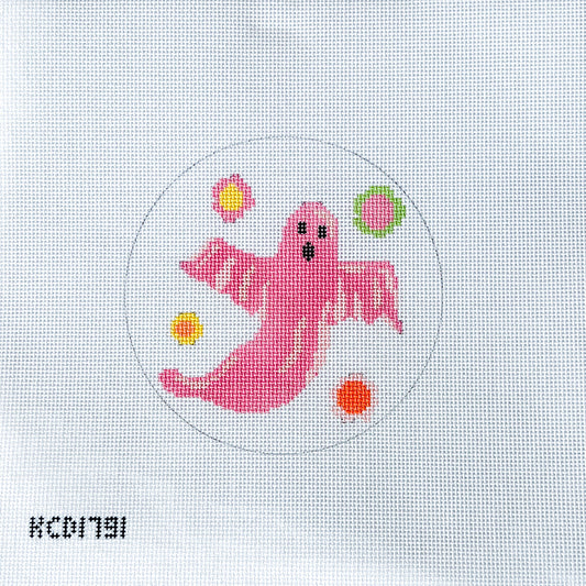 Pink Groovy Ghost