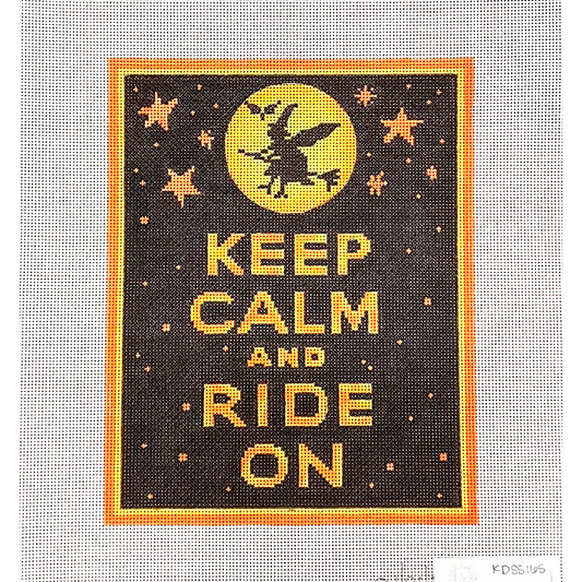 Keep Calm and Ride On Sign