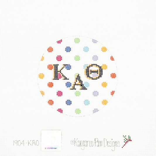 Kappa Alpha Theta Multi Dot Round