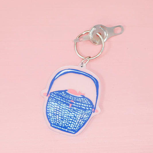 Woven Whale Basket Acrylic Threader