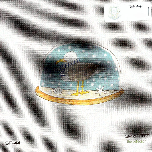 Seagull Snow Globe