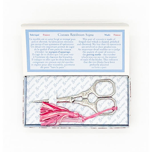 Sajou Silver + Pink Eiffel Tower Scissors